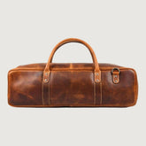 Brown Leather Knife Roll